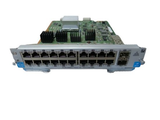 Picture of J9548-61101 HP 20-Port Gig-T / 2-Port 10Gbe sfp V2 Zl Expansion Module. New Sealed Spare.