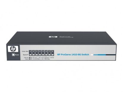 Picture of J9559-61001 HPE Procurve 1410-8G 8 Ports 1000BT Ethernet Switch | Refurbished