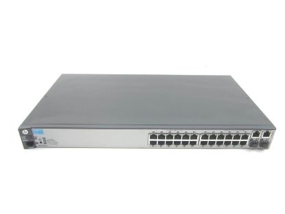 Picture of J9623A#ABA HP 2620-24 Switch - L4 - Managed - 24 X 10/100 + 2 X 10/100/1000 + 2 X Sfp - Rack-Mountable. New Bulk Pack.