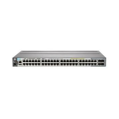 Picture of J9729AS HP 2920-48G 48-Ports RJ-45 10/100/1000Base-T PoE+ Gigabit SFP Switch. Refurbished.