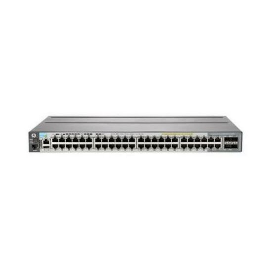 Picture of J9729AS HP 2920-48G 48-Ports RJ-45 10/100/1000Base-T PoE+ Gigabit SFP Switch. Refurbished.