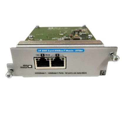 Picture of J9732A HP 10GBPS 2920 Series 10 Gigabits SFP+ Expansion Module Ethernet 2 Ports Switch | New Bulk Pack