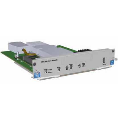 Picture of J9748A HP Advanced Services zl Module - 1 x 10/100/1000Base-T LAN, 2 x 10GBase-X. Refurbished.