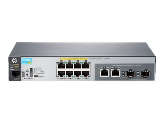 Picture of J9774A HP 2530-8G-PoE Rack Mountable Ethernet 8 Ports Switch | Refurbished