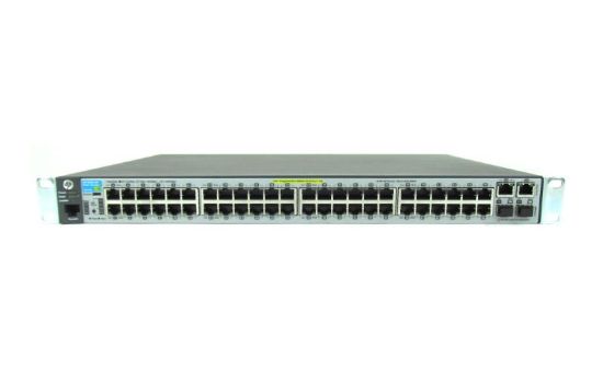 Picture of J9778A HP 2530-48-PoE+ Ethernet Switch 48 Ports Manageable - 2 Twisted Pair PoE Ports Desktop | Refurbished