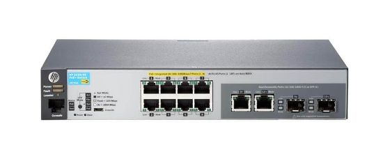 Picture of J9780A HP 2530 8 PoE Switch Switch 8 Ports Managed Desktop Rack Mountable Wall Mountable. Refurbished.