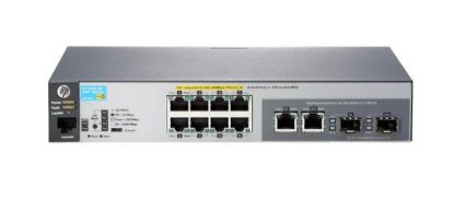 Picture of J9780A#ABA HP 2530 8 PoE Switch Switch 8 Ports Managed Desktop Rack Mountable Wall Mountable. Refurbished.