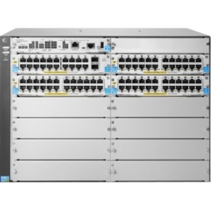 Picture of J9868-61001 HP 5406r-8xgt/8sfp+ V2 Zl2 Switch 16 Ports Managed Rack Mountable. New Bulk Pack.