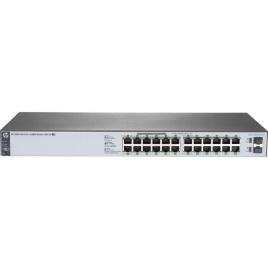 Picture of J9983A#ABA HPE 1820-24G-PoE (185W) 24 Ports Managed Rack Mountable Switch | Refurbished