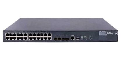 Picture of JC099-61101 HP A5800 24g PoE Switch Switch 24 Ports L3 Managed. Refurbished.