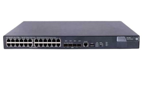 Picture of JC099-61101 HP A5800 24g PoE Switch Switch 24 Ports L3 Managed. Refurbished.