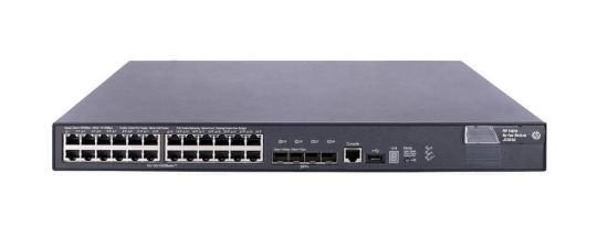 Picture of JC100-61101 HP A5800-24g Switch L3 Managed 24 X 10/100/1000 4 X Sfp 1u. Refurbished.