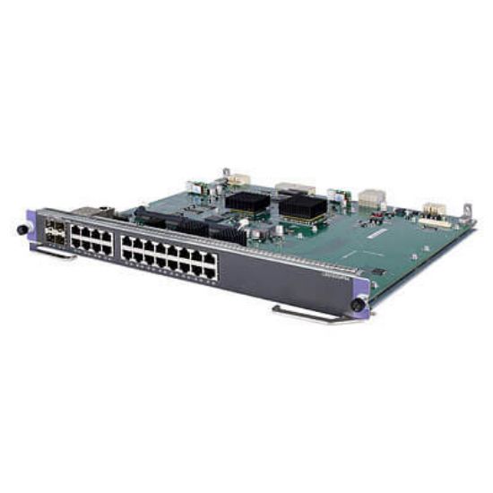 Picture of JC668A HP 7500 20-Port Gig-T / 4-Port Gbe PoE-Upgradable Combo Sa Module. New Bulk Pack.