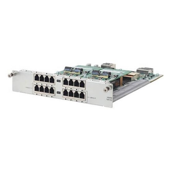 Picture of JD618A HP 16 Port 10/100/1000Base-T PoE Mim A MSR Module. Refurbished.