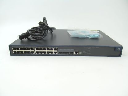 Picture of JE068A HPE A5120-24G EI 24-Ports Managed Stackable Layer 4 Switch | New Bulk Pack