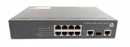 Picture of JG221A HP 3100 8 V2 Si Switch-Switch 8 Ports L3 Managed Stackable | Refurbished