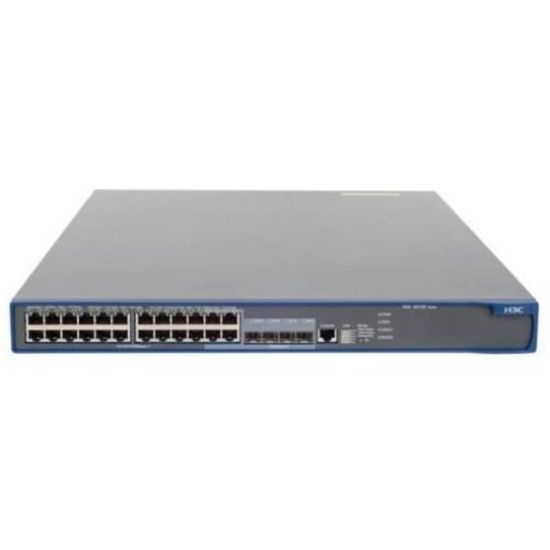 Picture of JG247A HP 5120-24G PoE+ EI TAA-Compliant Switch With 2 Slots. Refurbished.