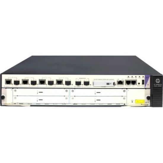 Picture of JG353-61001 HP HSR6602-G Router 4 Ports Management Port 1 Slots Gigabit Ethernet 2U Rack-Mountable. New Bulk Pack.