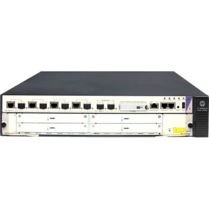 Picture of JG353A HP HSR6602-G Router 4 Ports Management Port 1 Slots Gigabit Ethernet 2U Rack-Mountable. Refurbished.