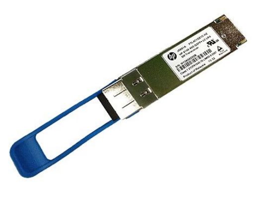 Picture of JG661-61001 HPE X140 40G Qsfp Lc Lr4 SM 10KM 1310NM Transceiver. New Bulk Pack.