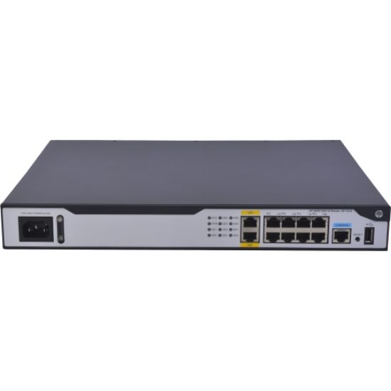 Picture of JG732A HPE MSR1003-8 AC Chassis 10 Ports 3 Slots Gigabit Ethernet Router | Refurbished