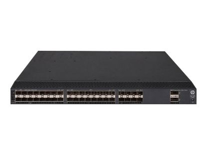 Picture of JG896-61001 HP Flexfabric 5700-40XG-2QSFP+Switch L3 Managed 40 X 1 Gigabit / 10 Gigabit Sfp+ + 2 X 40 Gigabit QSFP+ (Uplink) - Rack-Mountable. Refurbished.