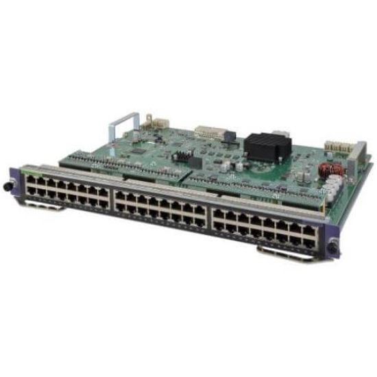 Picture of JH213-61001 HPE Flexnetwork 7500 48-Port 1000Base-T With Poe+ Se Module. New Bulk Pack.