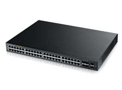Picture of JH99D Dell 44 Port 10/100/1000 Base-T With 4 SFP Ports And 2 Expansion Module Slots, 1 AC Power Supply And 2 Fan Units. Refurbished.
