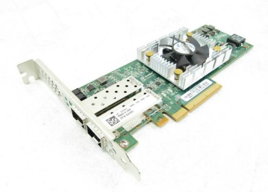 Picture of JHD51 Dell 10GB Dual-Port PCI-E X8 CNA Adapter For Poweredge Blade Server. Refurbished.