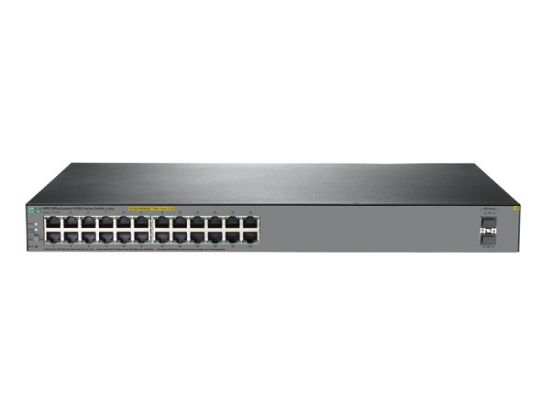 Picture of JL261-61001 HPE Aruba 2930F 24G PoE+ 4SFP - Switch - 24-Ports Rack-Mountable | New Bulk Pack