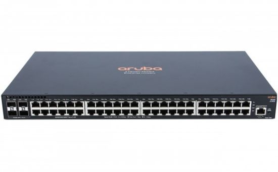 Picture of JL355A HPE Aruba 2540 48G 4 SFP Managed Desktop 48 Ports Switch | New Bulk Pack
