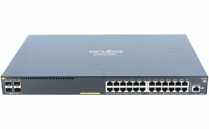 Picture of JL356-61101 HPE Aruba 24GBPS PoE+ 4sfp+ Ethernet Rack Mountable 24 Ports Switch | New Bulk Pack