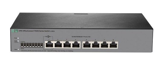 Picture of JL380-61001 HPE 1920s L3 Managed 8X10/100/1000 Rack Mountable 8 Ports Switch | Refurbished