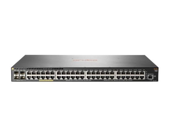 Picture of JL558A HPE Aruba 2930F POE+4SFP+740W 48 Ports Switch | New Bulk Pack