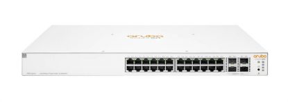 Picture of JL684-61001 HPE Aruba 28 Ports Class 4 PoE 4SFP/SFP+370 Watt Managed Switch | New Bulk Pack
