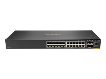 Picture of JL724A HPE Aruba 6200f 24G 4SFP+ Switch 28 Ports Managed - Rack-mountable. Refurbished.