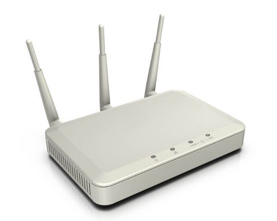 Picture of JW160A HPE Aruba Ap-115 802.11n 3x3:3 Dual Radio Wireless Access Point. Refurbished.