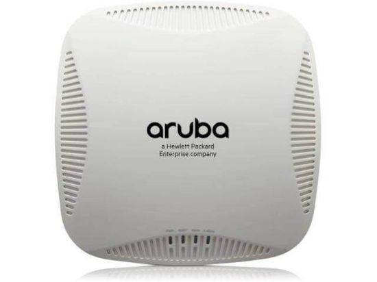 Picture of JW164-61001 HPE Aruba AP-205 802.11N/AC Dual 2X2:2 Radio Integrated Antenna AP. Refurbished.