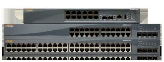 Picture of JW673-61001 HPE Aruba S1500-12P PoE+ 2 SFP 12 Ports Switch | Refurbished