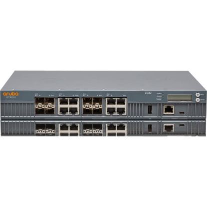 Picture of JW687A HP Aruba 8 x Network Rack-Mountable 7030 Wireless LAN Controller | Refurbished