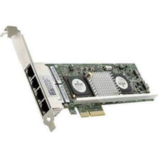 Picture of M005R Dell Broadcom NetXtreme II 5709 Gigabit Quad Port Ethernet PCIE-4 Convergence Network Interface Card. Refurbished.