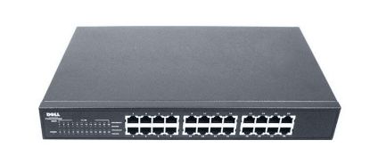 Picture of M4575 Dell Power Connect 2224 24-Port Ethernet Switch. Refurbished.