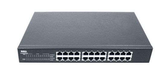 Picture of M4575 Dell Power Connect 2224 24-Port Ethernet Switch. Refurbished.