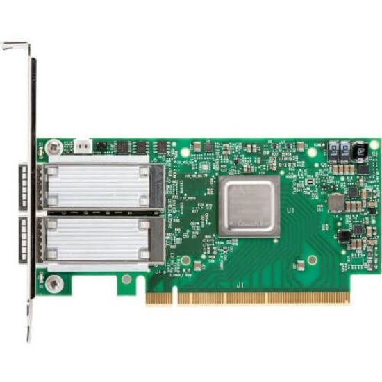 Picture of MCX516A-CCAT Mellanox Connectx-5 - Network Adapter - PCI Express 3.0 X16 - 100 Gigabit Ethernet QSFP X 2 | Refurbished