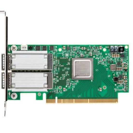 Picture of MCX556A-EDAT Mellanox Connectx-5 EX VPI Adapter Card EDR IB And 100GBe Dual-Port Pcie | Refurbished