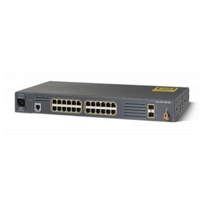 Picture of ME-3400-24TS-A Cisco ME 3400 Switch - 24 10/100 + 2 SFP, AC PS | Refurbished