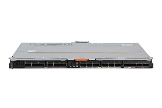 Picture of Mx9116N Dell EMC Networking 4 X 100GBe Qsfp28 + 12 X Qsfp28-dd Fabric Switching Engine. Refurbished.