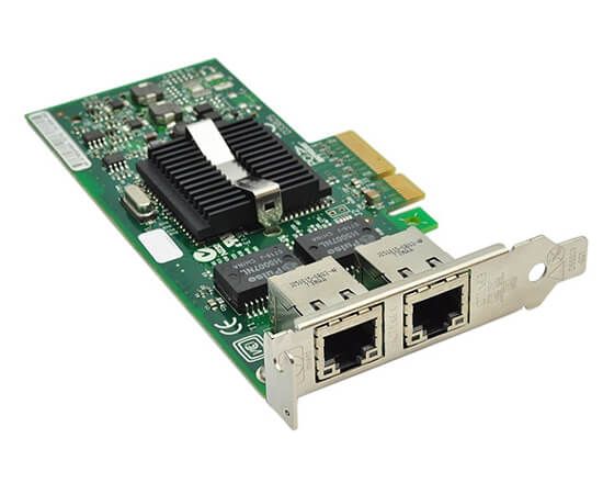 Picture of N27204 Dell Broadcom 5720 2-Port PCI-E 2.0X1 1GBPS RJ45 Half-Height W/O Bracket. Refurbished.