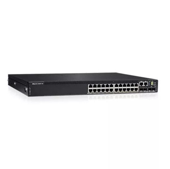 Picture of N3224P-ON Dell EMC Power Switch N3200-ON Series N3224P-ONF - Switch - 24 Ports - Managed - Rack-mountable. Refurbished.
