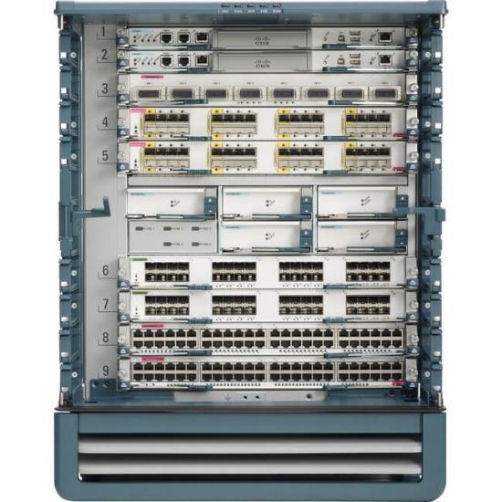 Picture of N7K-C7009-B2S2-R Cisco Nexus 7009 Bundle Layer 3 Managed Switch | Refurbished